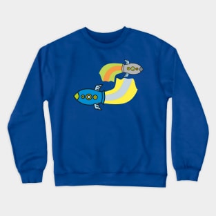 Rocket kawaii Crewneck Sweatshirt